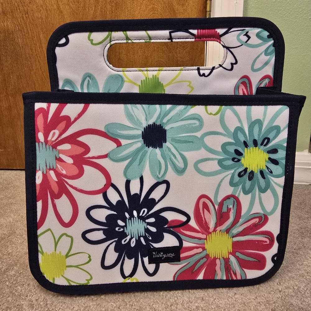 Thirty-One - Organizer (Daisy Pattern) - Floral Print- Double Duty - Picture 10 of 10